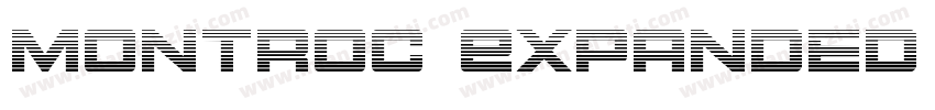 Montroc Expanded Ita字体转换